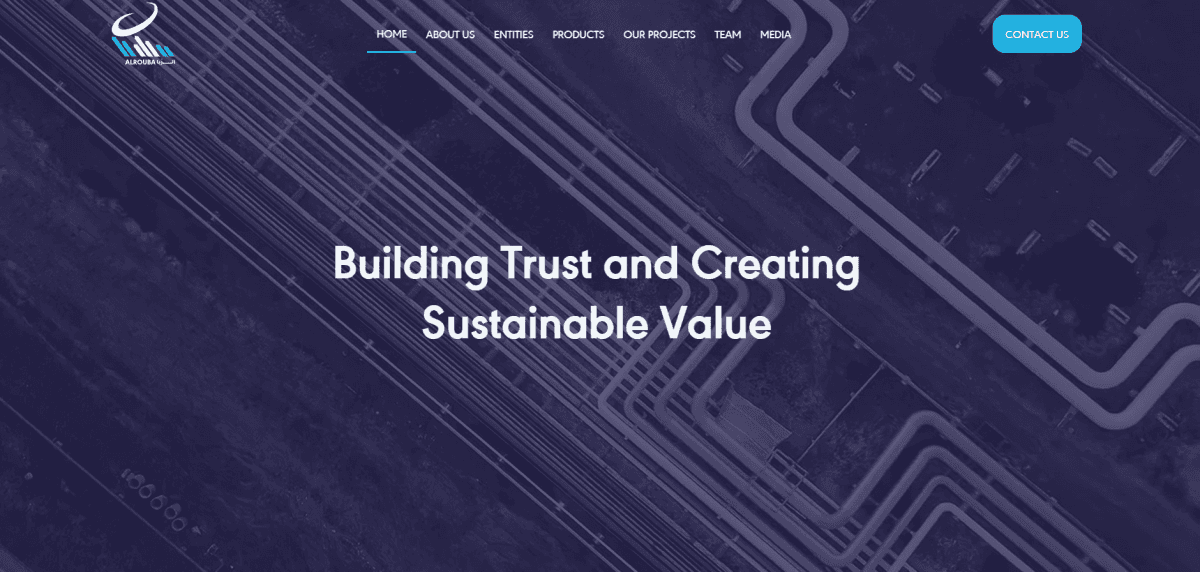 Al Rouba Group — Multi-Division Corporate Website